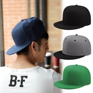 New Autumn Winter Flat Brim Hip-Hop Flat Brim Baseball Cap Flat Brim Cap Boys Peaked Cap Bald Hat Bo