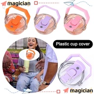 MAGICIAN Bottle Lid, Transparent Splash Spill Proof Cup Lid, Portable Multicolor Replacement Therms 