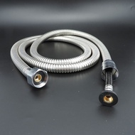 1.5m 2m Bathroom Stainless Steel Shower Head Hose Flexible Water tube Pipe High Density Faucet Pulli