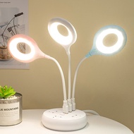 discount Portable LED Desk Lamp Flexible Ring Lighting USB Lamps Study Reading Light Eye Protective