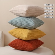 Pillow Case 30x50/40x40/45x45/50x50/60x60cm Corduroy Three-dimensional Bubble Particle Cushion Cover
