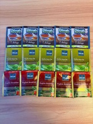 Dilmah 茶包 （一蚊4包 紅茶/綠茶/烏龍茶）
