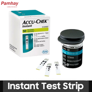 (วันหมดอายุ:12/2025) Accu Chek Instant 50แผ่น / 100แผ่น Strips for AccuChek Instant S Meter