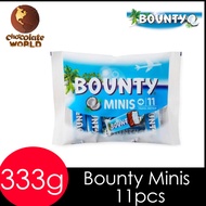 Bounty Minis Coconut Chocolate Travel Edition 11pcs 333g (Made in EU)(BB:Jun 2025)