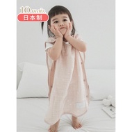 Japan Japan 10mois Cross Star Colorful Tencel Baby Sleeping Bag Anti-Kick Quilt Three-Layer Gauze Ba