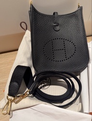 Hermes Evelyne 16 -Noir & Gold 黑金