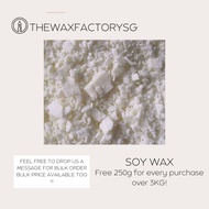 [SG STOCK] 100% Natural Soy Wax Flakes Soywax DIY Candle Making Golden Wax 464 Soy Wax