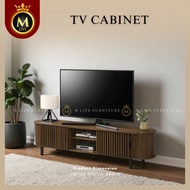 MLIFE 6ft TV Cabinet / Entertainment Unit / Kabinet TV / Rak TV / Multi-functional  TV Console
