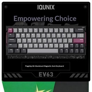 EWEADN | Iqunix Ev63 Flagship Magnetic Axis Gaming Keyboard Full Aluminum Body Ciyu Axis Pro Profess