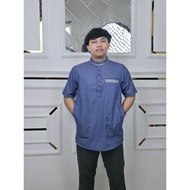 KATUN Shirt short-sleeved kemko shirt for adult men, cotton material, jumbo size xxxl 4xl 5xl 6xl 7x
