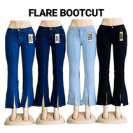 Bootcut for Women's tengah potong streshable size (26-36) ready stock