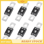 [CloudsMiles]  Fuse Set 6pcs 200A 58V High Current 200Amp Bolt-on  Fuses for Automotive, Truck, Indu