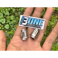 Bone original product stainless steel exhaust bolt nut bolt size 11 (m7) and 12 bolts (m8)