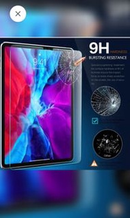 Apple iPad Pro 2021 11吋 透明鋼化防爆玻璃 保護貼 9H Hardness HD Clear Tempered Glass Screen Protector (包除塵淸㓗套裝）(Clearing Set Included)