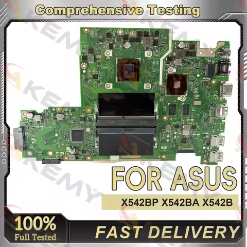 X542BP Laptop Motherboard For ASUS VivoBook X542B A580B FL8000B X542BP Notebook Mainboard With A6 A8
