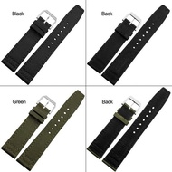 21Mm Canvas Watch Strap Canvas Leather Watch Strap