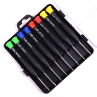 Multi color 8pcs Precision Screwdriver Set Repair Kit T3 T4 T5 PH000 SL1 5