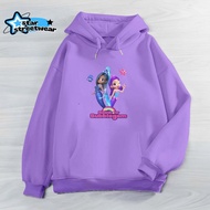 Purple Star &amp; Indigo Keen Rainbow bubblegem Children's Hoodie With Premium Material