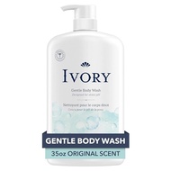 Ivory Shower Gel, Designed For the Whole Family, Mild Formula, No Dyes Heavy Perfume Pair Hydroxyben