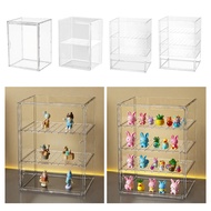 SSS 1/2/3/4 Layer Stackable Magnetic Display Case with Dustproof Acrylic for Models and Toys