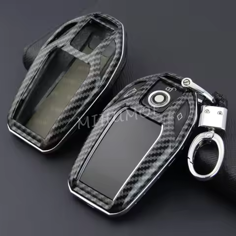 For BMW 5 6 7 8 Series X3 X4 X5 X7 G30 G31 G32 G11 G12 G70 G01 G02 G05 G07 Carbon Fiber LCD Screen C