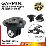 GARMIN Edge Gopro Mount male Adaptor Light Action Camera Mounting Convertor for Edge 530 540 830 840 1030 1040
