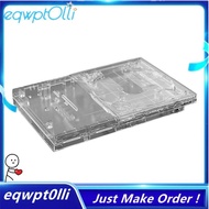 eQQTranslucent for PS2 Slim Console Replacement Case Full Housing Transparent White for PlayStation2
