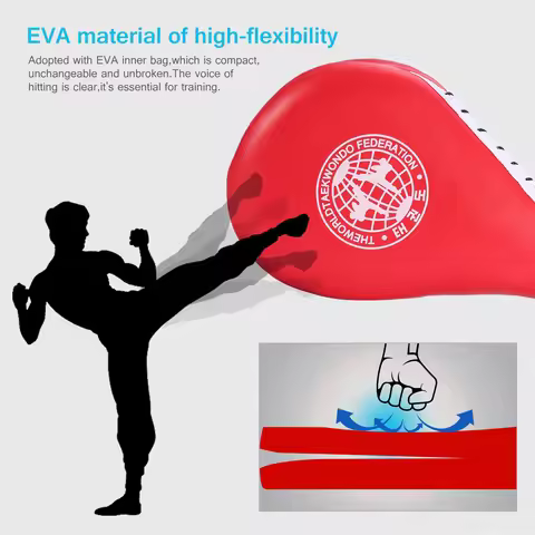 Boxing Pad Double Training Target Tae Kwon Do Karate Kickboxing Training Taekwondo Training Strike P