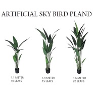 POKOK VIRAL ,POKOK HIASAN ,ARTIFICIAL SKY BIRD PALNT 1.1M ,1.4M ,1.6M
