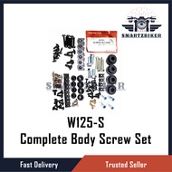 Honda Wave125S Wave125 S Wave 125S Wave 125 S Body Cover Screw Full Set Skru Handle Complete Nut Bol