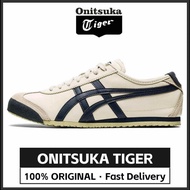 Onitsuka Tiger MEXICO 66 Beige/Navy DL408-1659 Low Top Unisex Sneakers
