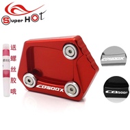 Suitable for Honda CBR400R CB400X CB400F Modified Accessories Side Support Extra Large Tripod Widened Anti-slip Mat