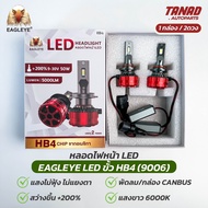 หลอดไฟหน้า LED HB4 (9006) 12V 50W EAGLEYE แสงขาว 6000K (ความสว่าง+200% 5000LM ชิปจากอเมริกา) 1กล่อง/