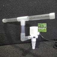 (25cm BENING) Aquarium Filter Output Pipe 2 Branches Aquarium Filter Pipe 2 Branches Aquarium Filter