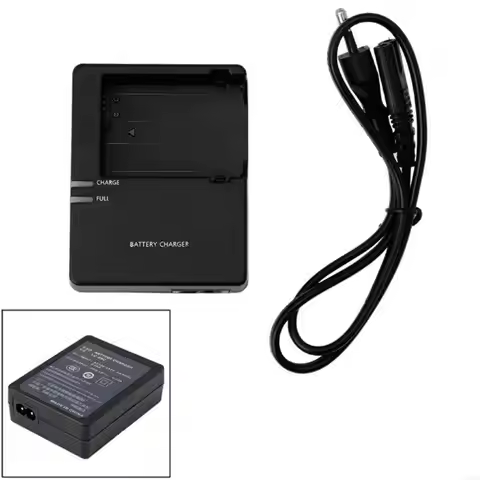 Q1QE Camera BatteryCharger for LP-E8 LC-E8C LC-E8E 550D 600D 700D T2i T3i Replacement