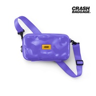 CRASH BAGGAGE กระเป๋าสะพายข้าง รุ่น MINI ICON  สีม่วง
