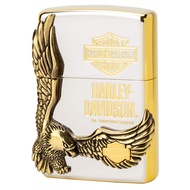 HDP-17 Lighter Harley Davidson Japan Limited Silver x Gold Zippo HDP-17 Lighter Harley Davidson Japa