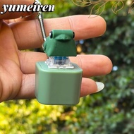 YUMEIREN Frog Croaking Fidget Toy, Rechargeable Key Button Croaking Frog Keychain, Creative Pass The