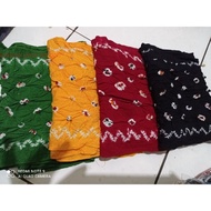 Angkin jumputan kemben/belly support Kebaya Bludru Kebaya