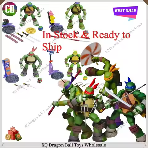 Spot Original CDTOYS Revoltech Teenage Mutant Ninja Turtles Action Figures Gear Joint Action Figures