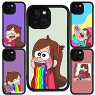 Case for iPhone 6 6s 14 13 7 8 Pro Max Plus Black Silicone M-40 Gravity Falls Mabel Pines
