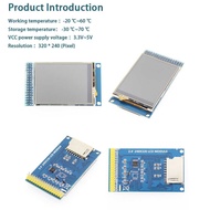 TFT 2.4-inch LCD Display Touch Color Screen Module STM32 C51 Driver Compatible with A