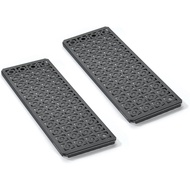 CAMPINGMOON IGT Top Board Bridge Table Laser Top Board Half 2pcs Black CK-12F-2P