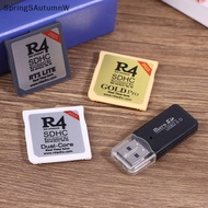 [SprW] Secure Burning Card Gold White For R4 SDHC Digital Memory Card Portable Flashcard Video Game 