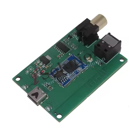 USB Sound Card QCC5181/QCC3084/QCC3095 Bluetooth Digital Interface Module Spdif Fiber Coaxial Output