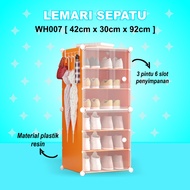 rak sepatu plastik 5 susun lemari sepatu sandal susun 5 rak sepatu plastik/koleksi rak sepatu plasti