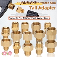 JANELAXE932QW 1Pcs Male Female Adapter, F/M Hose Barb Hose Connector, Durable Pipe Fitting Brass 3/8
