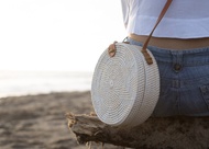 [FAST-SHIPPING 🇲🇾]  100% Authentic Bali Indonesia Rotan Bag Rattan Bag Bali Beg Wanita Murah Origina