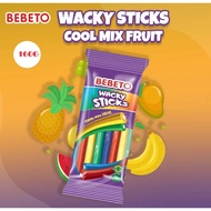 kẹo dẻo sợi ống có nhân Trái cây Mix mát lạnh - Bebeto 160g
