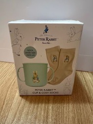 全新 幼兒 Peter Rabbit Cup &amp; Cosy Socks 杯 襪set